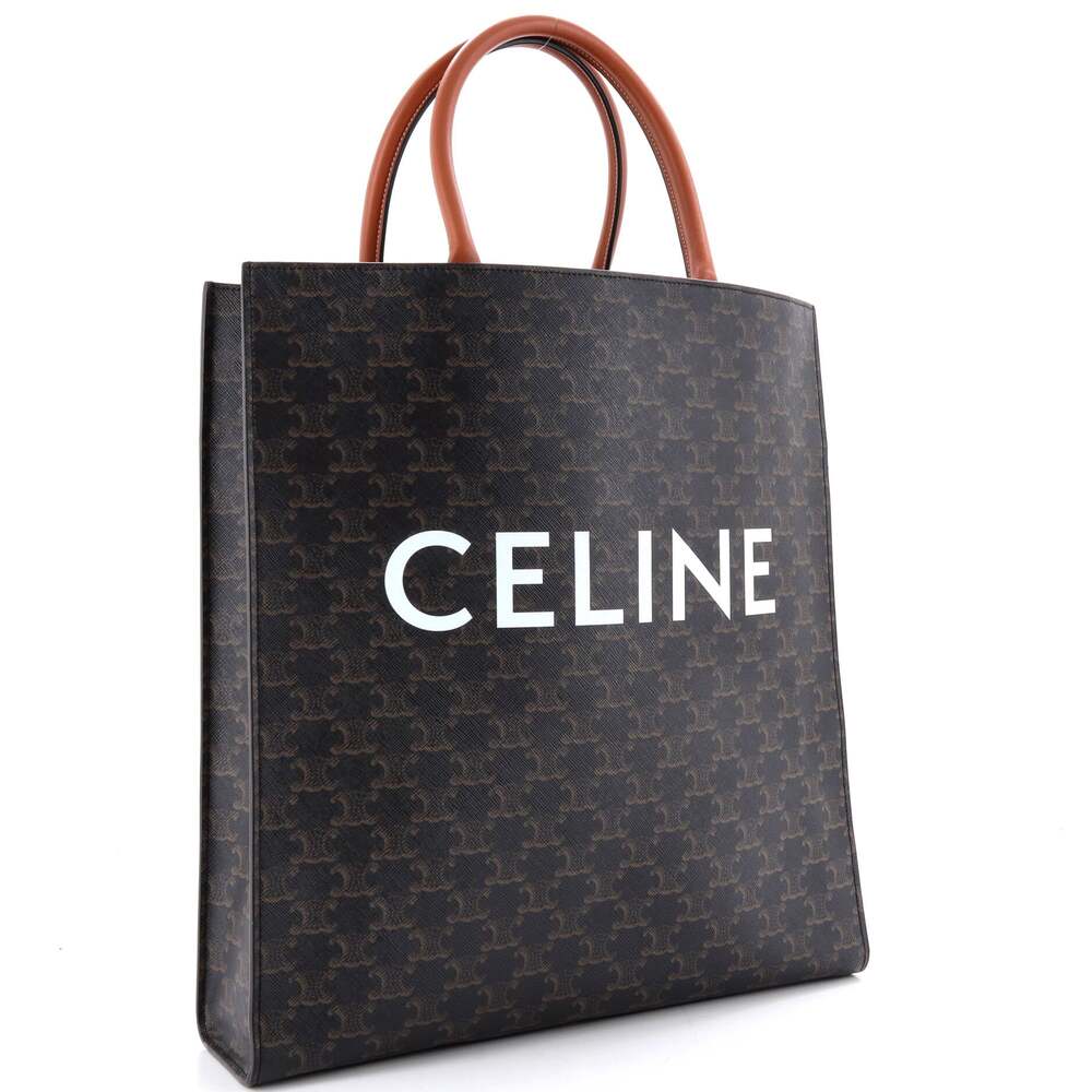 Celine Vertical Cabas Tote Triomphe #242737C11B - Picture 2 of 7